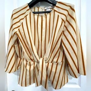 A. Calin Striped Top